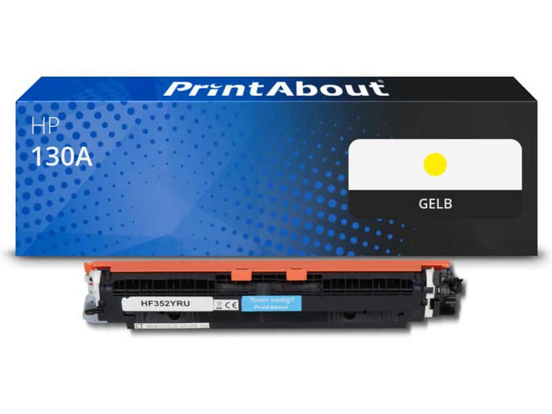 PrintAbout Toner 130A (CF352A) Gelb für HP