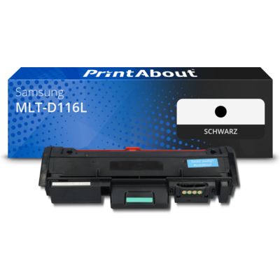 Toner kompatibel mit Samsung MLT-D116L (SU828A) - Schwarz - Hohe Kapazität