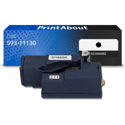 Toner kompatibel mit Dell 593-11130 (4G9HP) - Schwarz
