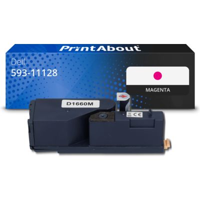 Toner kompatibel mit Dell 593-11128 (V3W4C) - Magenta