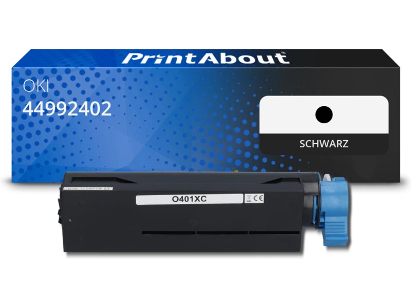 PrintAbout Toner 44992402 Schwarz für OKI