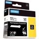 Dymo 1805440 - (6 mm) - Schwarz auf transparent - Tape