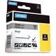 Dymo 1805413 - (12 mm) - Schwarz auf grau - Tape