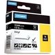 Dymo 1805435 - (12 mm) - Weiß auf schwarz - Tape