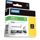 Dymo 1805414 - (12 mm) - Weiß auf grün - Tape
