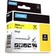 Dymo 1805431 - (24 mm) - Schwarz auf gelb - Tape