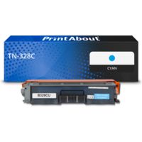 Toner kompatibel mit Brother TN-328C - Cyan - Extra hohe Kapazität