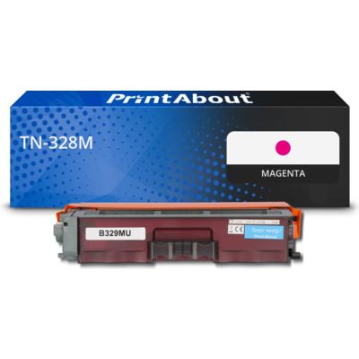 Toner kompatibel mit Brother TN-328M - Magenta - Extra hohe Kapazität