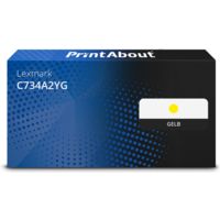 Toner kompatibel mit Lexmark C734A2YG - Gelb