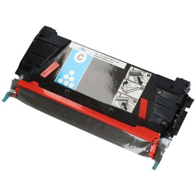 Toner kompatibel mit Lexmark C736H2CG - Cyan - Hohe Kapazität