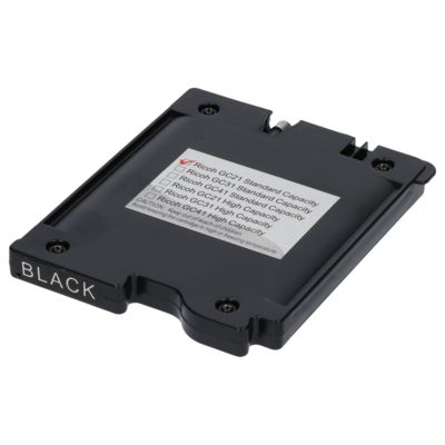 Druckerpatrone kompatibel mit Ricoh GC-21K (405532) - Schwarz