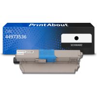 Toner kompatibel mit OKI 44973536 - Schwarz