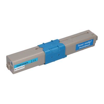 Toner kompatibel mit OKI 44973535 - Cyan