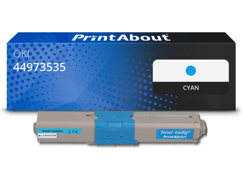 PrintAbout Toner 44973535 Cyan für OKI