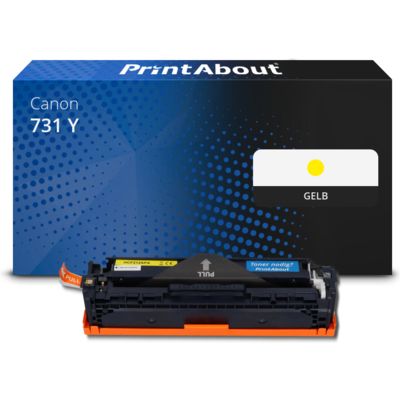 Toner kompatibel mit Canon 731 Y - Gelb