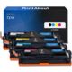 Toner kompatibel mit Canon 731H  - 4-farbig - Hohe Kapazität - Multipack