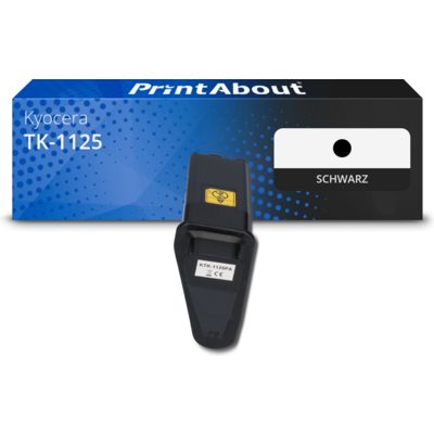 Toner kompatibel mit Kyocera TK-1125 - Schwarz