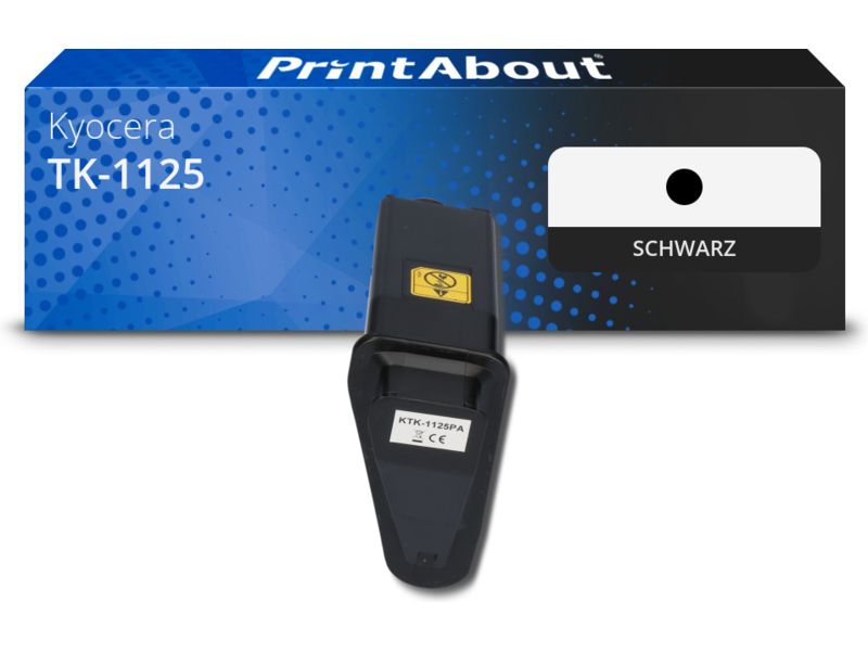 PrintAbout Toner TK-1125 Schwarz für Kyocera