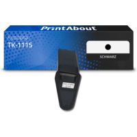 Toner kompatibel mit Kyocera TK-1115 - Schwarz