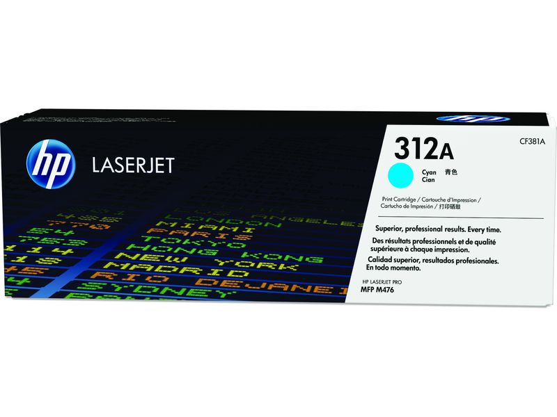 HP 312A (CF381A) - Cyan - Toner
