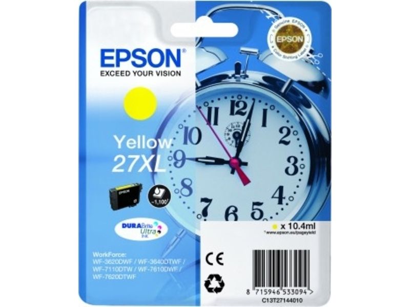 Epson 27XL (C13T27144012) - Gelb - Druckerpatrone - Hohe Kapazität
