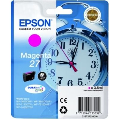Epson 27 (C13T27034012) - Magenta - Druckerpatrone
