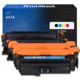 Toner kompatibel mit HP 647A (CE260A) - 4-farbig - Multipack