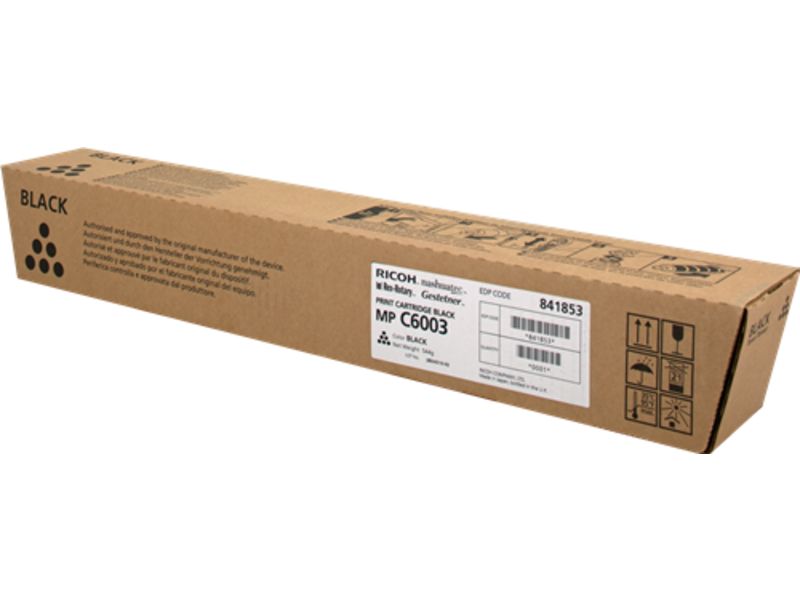 Ricoh 841853 (MP C6003) - Schwarz - Toner