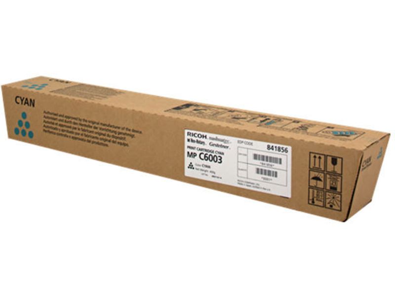 Ricoh 841856 (MP C6003) - Cyan - Toner