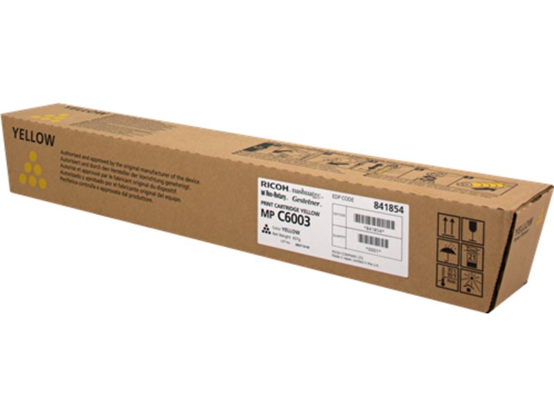 Ricoh 841854 (MP C6003) - Gelb - Toner