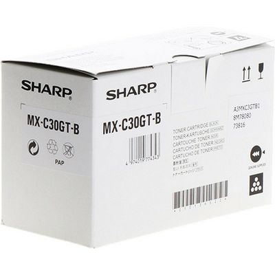 Sharp MX-C30GTB - Schwarz - Toner
