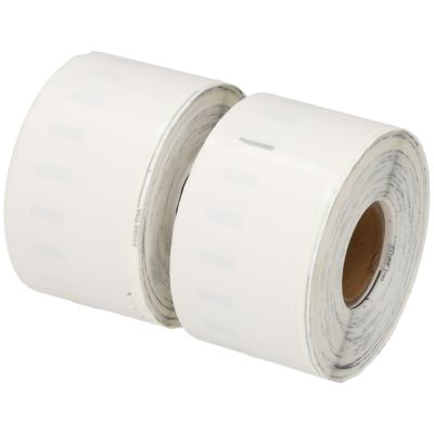 Etikettenrolle kompatibel mit Dymo 99012 (S0722400) - (36 mm x 89 mm) 2 Rollen - Schwarz auf weiß