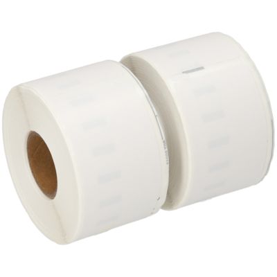 Etikettenrolle kompatibel mit Dymo 99012 (S0722400) - (36 mm x 89 mm) 2 Rollen - Schwarz auf weiß