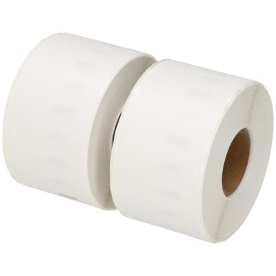 Etikettenrolle kompatibel mit Dymo 99012 (S0722400) - (36 mm x 89 mm) 2 Rollen - Schwarz auf weiß