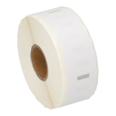 Etikettenrolle kompatibel mit Dymo 11352 (S0722520) - (54 mm x 25 mm) - Schwarz auf weiß