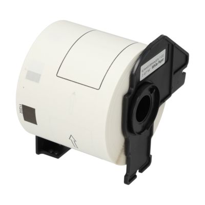 Etikettenrolle kompatibel mit Brother DK-11202 - (62 mm x 100 mm) - Schwarz auf weiß