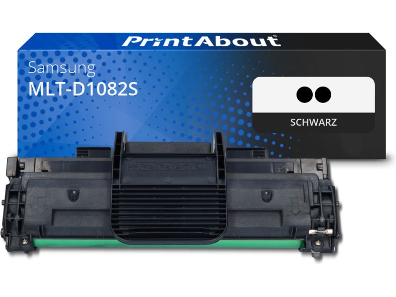 PrintAbout Toner MLT-D1082S (SU781A) Schwarz Multipack für Samsung