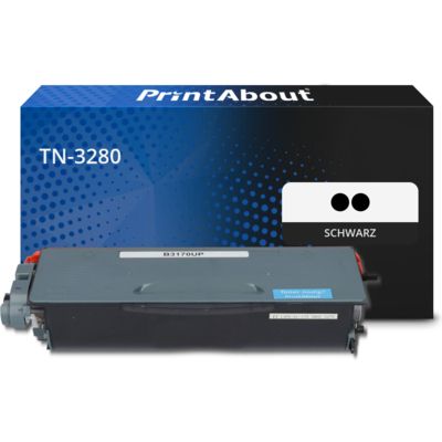 Toner kompatibel mit Brother TN-3280 - 2x Schwarz - Hohe Kapazität - Multipack