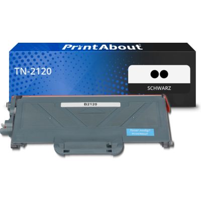 Toner kompatibel mit Brother TN-2120 - 2x Schwarz - Hohe Kapazität - Multipack