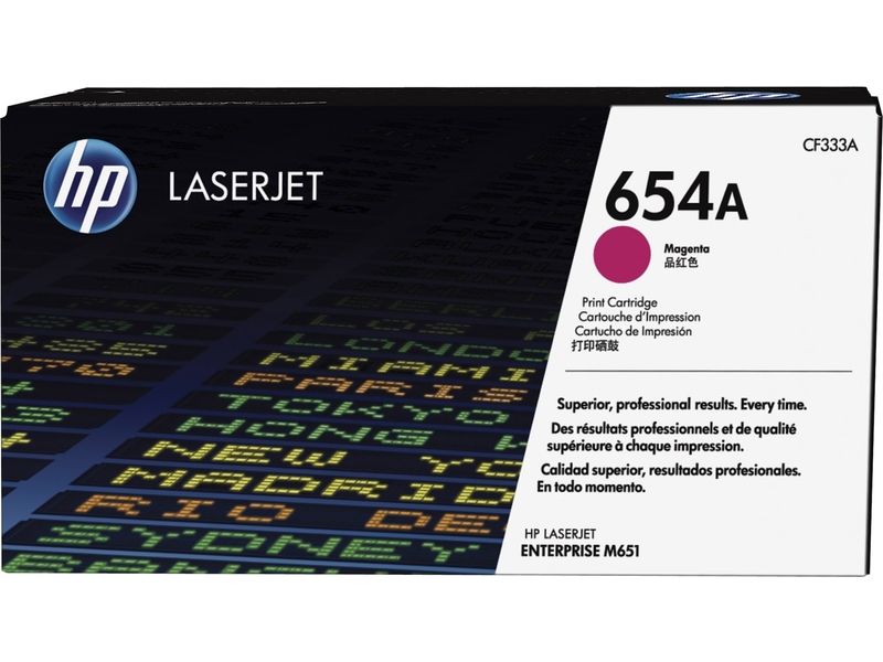 HP 654A (CF333A) - Magenta - Toner