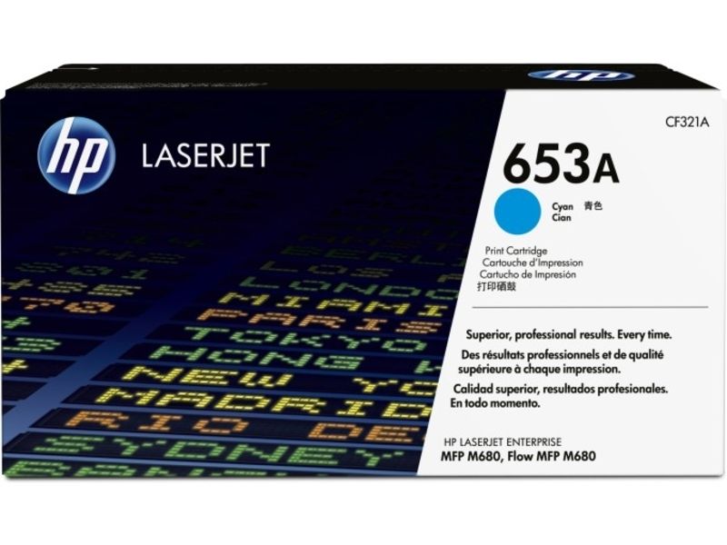HP 653A (CF321A) - Cyan - Toner