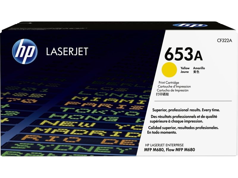 HP 653A (CF322A) - Gelb - Toner