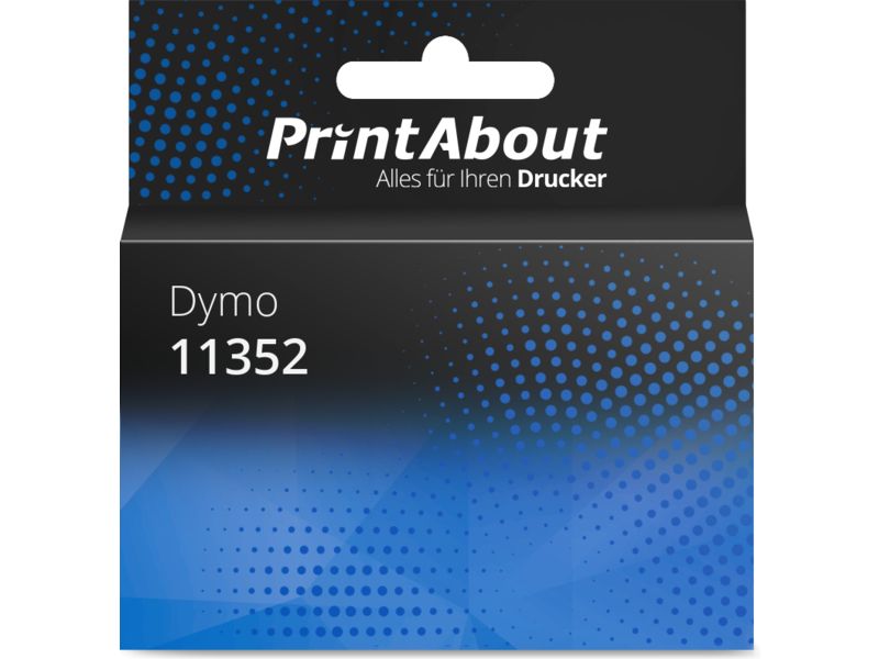 PrintAbout 11352 (S0722520) Multipack (54 mm x 25 mm) 5 Rollen für Dymo