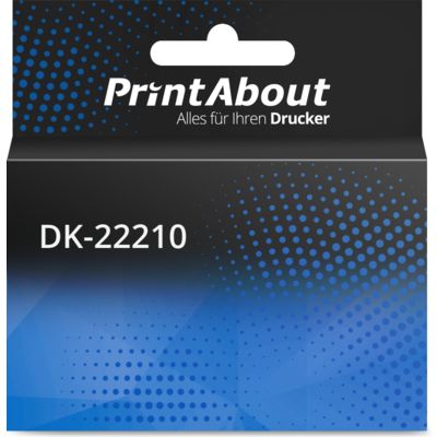 Kompatibel mit Brother DK-22210 - (29 mm) 5er-Pack - Multipack