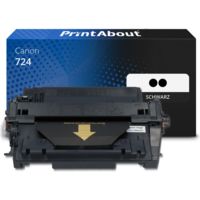 Toner kompatibel mit Canon 724 - 2x Schwarz - Multipack