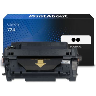 Toner kompatibel mit Canon 724 - 2x Schwarz - Multipack