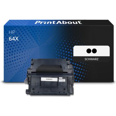 Toner kompatibel mit HP 64X (CC364XD) - 2x Schwarz - Hoher Kapazität - Multipack