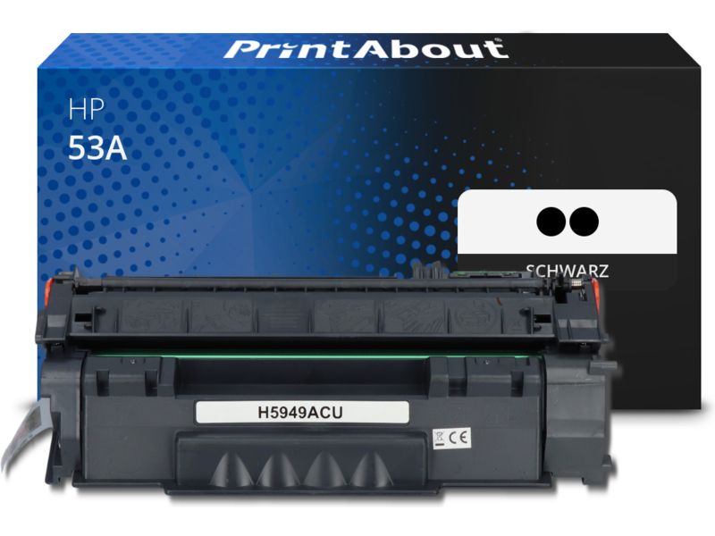 PrintAbout Toner 53A (Q7553AD) Schwarz Multipack für HP