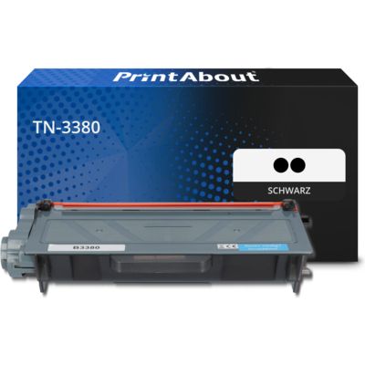 Toner kompatibel mit Brother TN-3380 - Schwarz - Hohe Kapazität - Multipack
