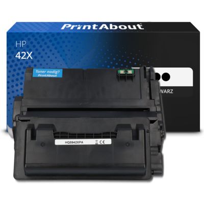 Toner kompatibel mit HP 42X (Q5942XD) - 2x Schwarz - Hoher Kapazität - Multipack